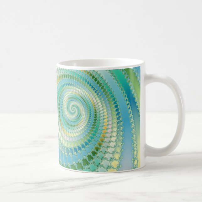 Taza De Café Pre-Life - Fractal Mug (Derecha)