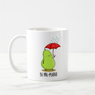 Taza De Café Precaución Cuta Precauta En Pun De Lluvia
