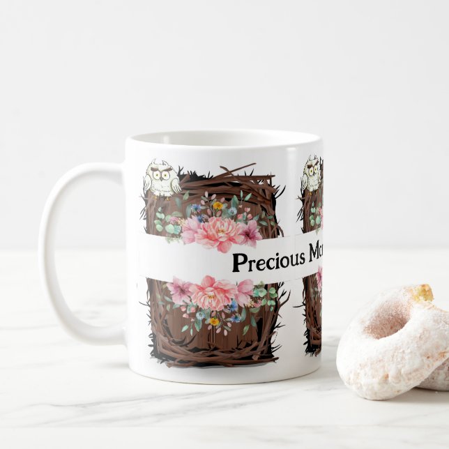 Taza De Café Precious Moments Mug (Con donut)