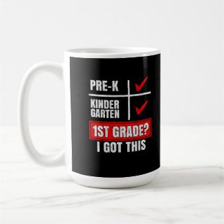 TAZA DE CAFÉ PREE-K KINDER GARTEN 1º GRADO? TENGO ESTO