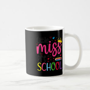 Taza De Café Preescolar Little Miss De Vuelta a la Escuela Niña