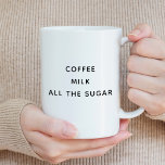 Taza De Café Preferencia de bebida divertida<br><div class="desc">Café de preferencia para beber</div>