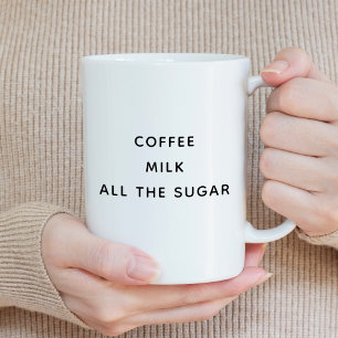 Taza De Café Preferencia de bebida divertida