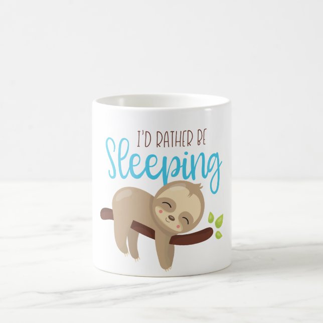 Taza De Café Preferiría Dormir Llorita (Centro)