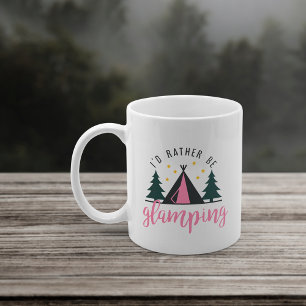 Taza De Café Preferiría Estar Glamando