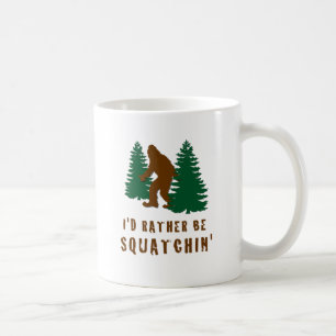 Taza De Café Preferiría ser un scuatchin