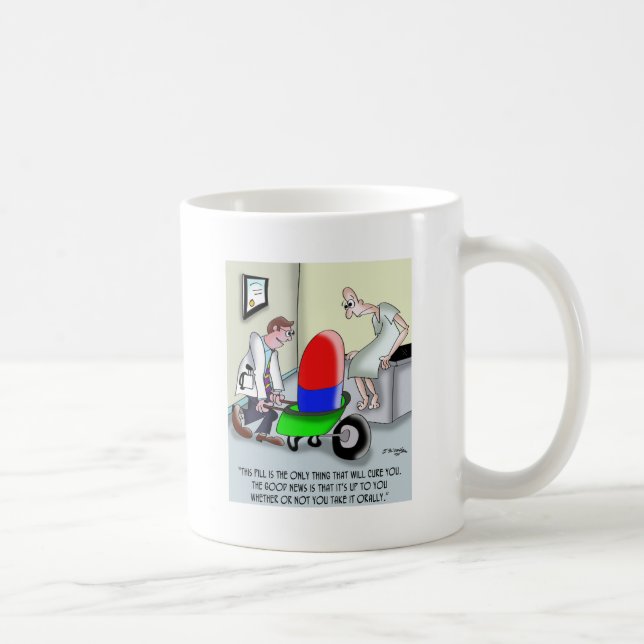 Taza De Café ¿Preferirías tomar la píldora por vía oral? (Derecha)