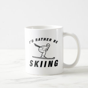 Taza De Café Prefiero Esquiar