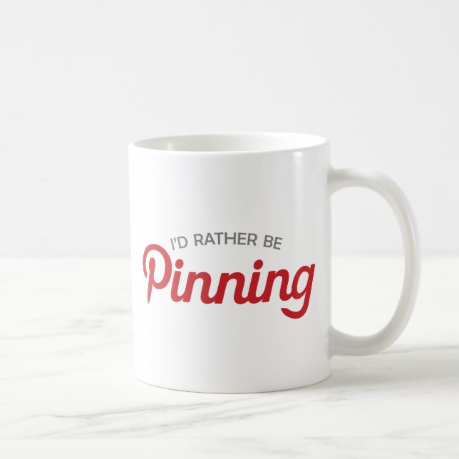 Taza De Café Prefiero estar apuntando (Derecha)
