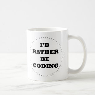 Taza De Café Prefiero estar codificando Mug