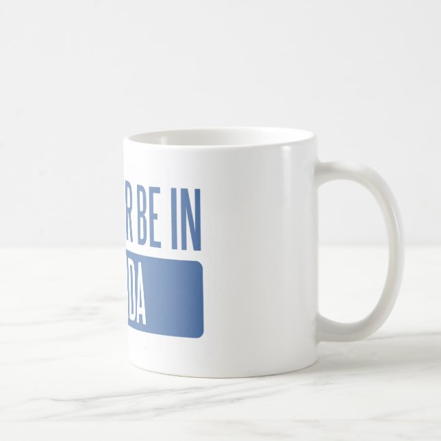 Taza De Café Prefiero estar en Florida (Derecha)