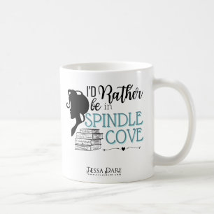 Taza De Café Prefiero estar en los libros de peluca de Spindle