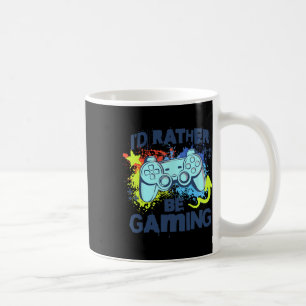 Taza De Café Prefiero estar jugando Funny Video Game Player Say