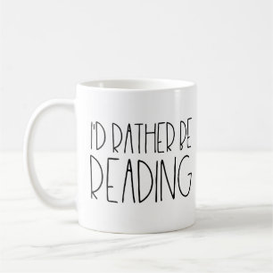 Taza De Café Prefiero estar leyendo