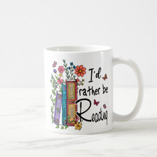 Taza De Café Prefiero Leer