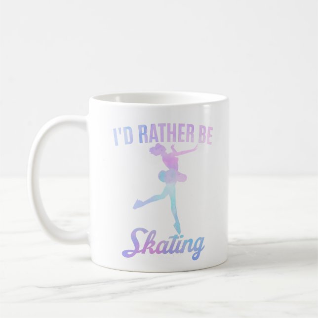 Taza De Café Prefiero Patinar (Izquierda)
