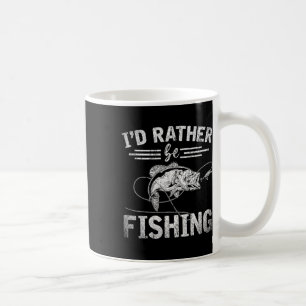 Taza De Café Prefiero Pescar Gracioso Fisherman Gift Hob