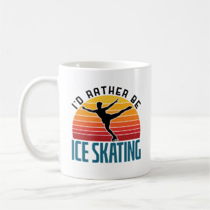 Taza De Café Prefiero ser patinador artístico