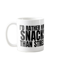 Prefiero Snacks Que Estrés – Comida Divertida