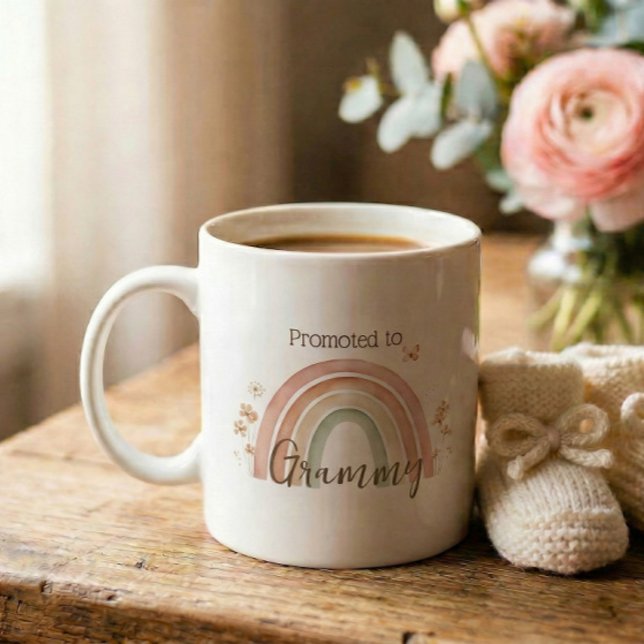 Taza De Café Pregnancy Announcement Grammy Gift (Subido por el creador)