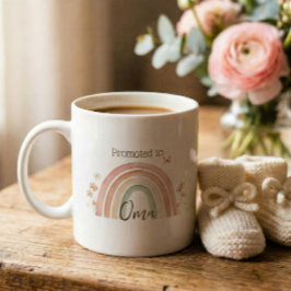 Taza De Café Pregnancy Announcement Oma Gift