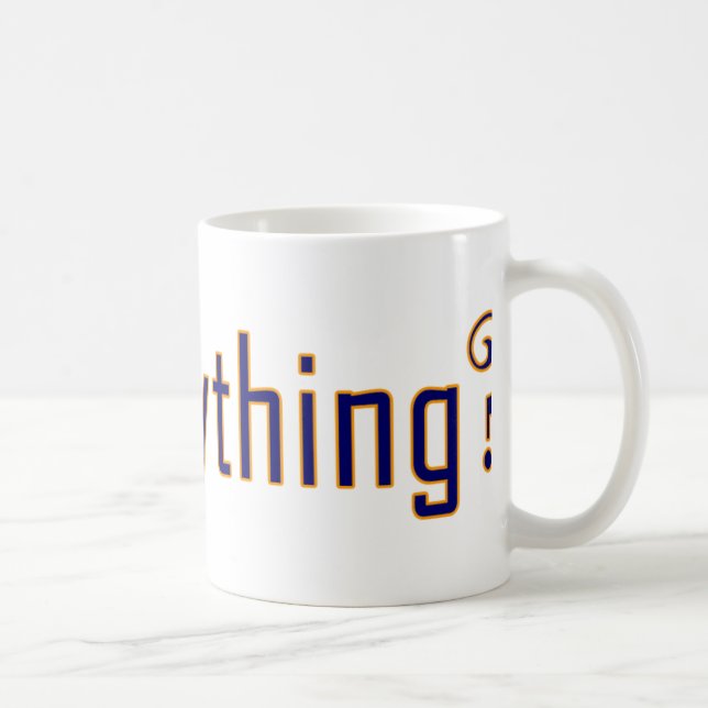 Taza De Café Pregunta todo (Derecha)