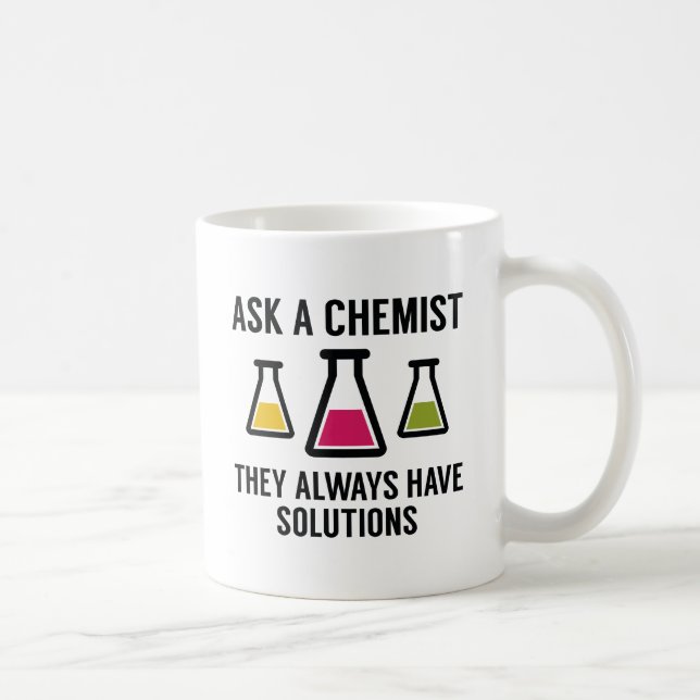 Taza De Café Pregúntale a un Químico (Derecha)