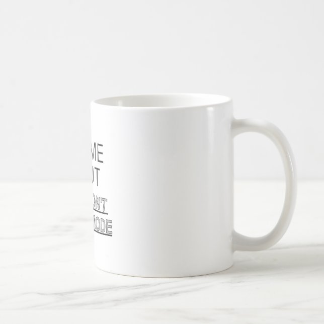 Taza De Café Pregúntame sobre mi modo de no importarme (Derecha)