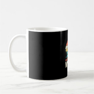 Taza De Café Pregúntame sobre mis perros Retro Sunset_1