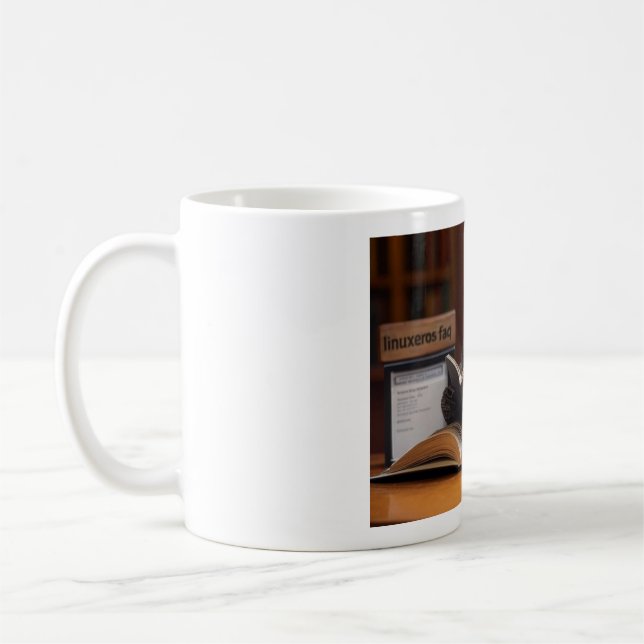 Taza De Café Preguntas frecuentes de Linuxeros (Izquierda)