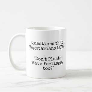 Taza De Café Preguntas que los vegetarianos AMAN! ¿Los vegetale