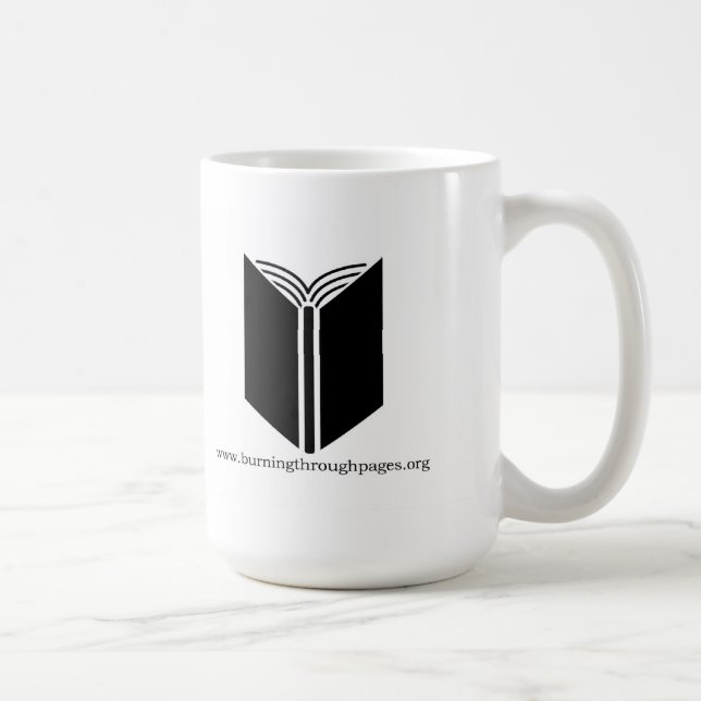 Taza De Café Pregúnteme acerca de los libros (Derecha)
