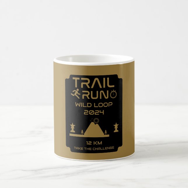 Taza De Café Premio a la competencia de Trail Run (Centro)