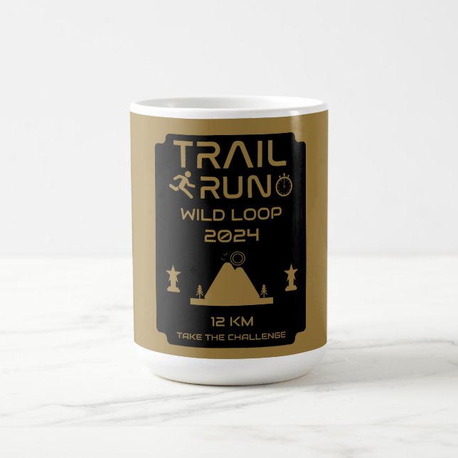 Taza De Café Premio a la competencia de Trail Run (Centro)