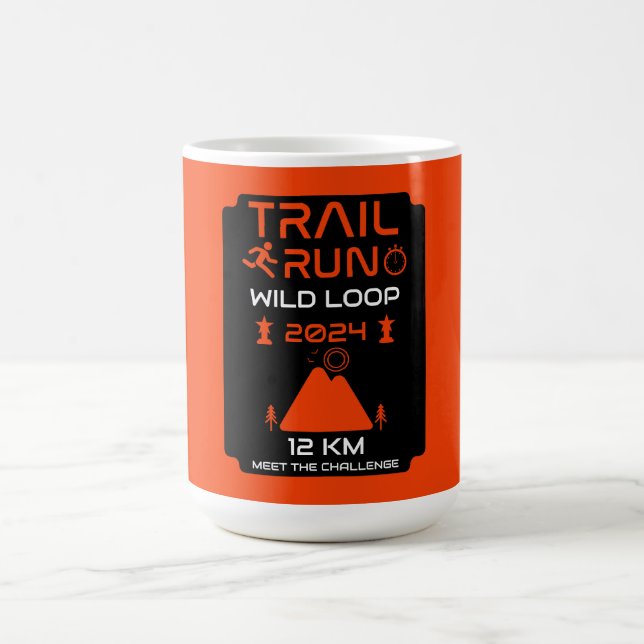 Taza De Café Premio a la competencia de Trail Run (Centro)