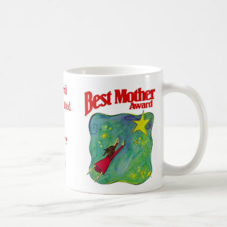 Taza De Café Premio a la mejor madre - Presentado en