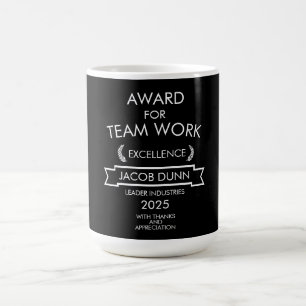 Taza De Café Premio al trabajo del equipo de personal corporati