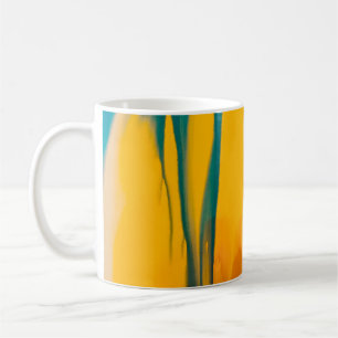 Taza De Café Prendas amarillas y azules