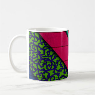 Taza De Café Prendas rojas y verdes