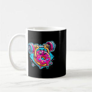 Taza De Café Prensa de banco Donut Levantamiento de pesas Cultu