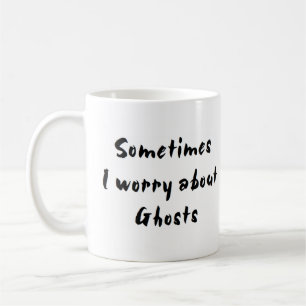 Taza De Café preocupación fantasma