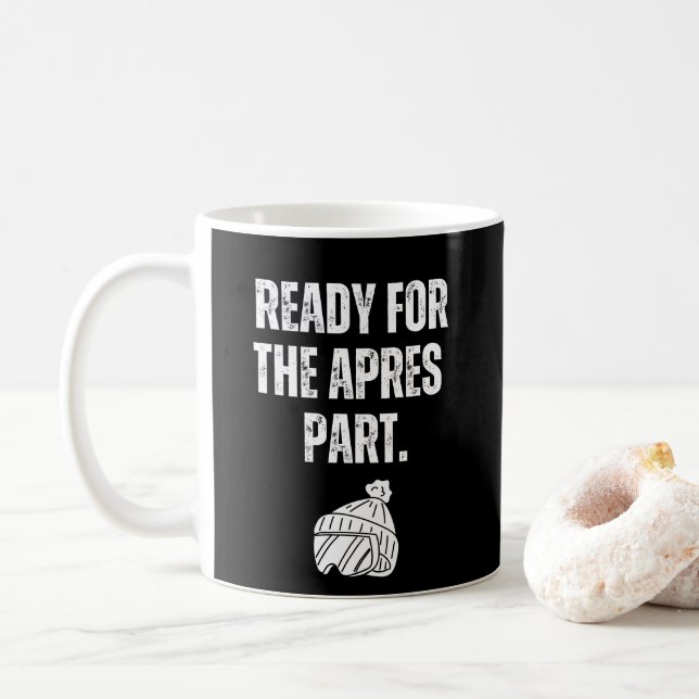 Taza De Café Preparado para la parte de la cámara para los aman (Con donut)