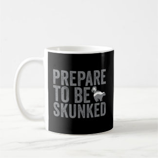 Taza De Café Prepararse Para Ser Despedazado Jugador De Basura