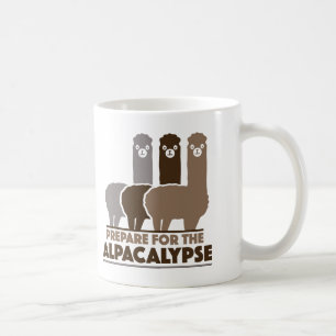 Taza De Café Prepárese para el Alpacalypse