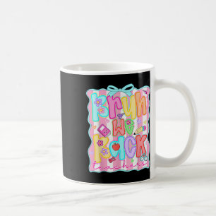 Taza De Café Preppy Bruh Estamos de vuelta Groovy De vuelta a l