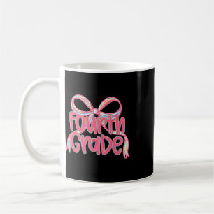 Taza De Café Preppy Ck Para El Colegio 4to Grado Lazo Coquette
