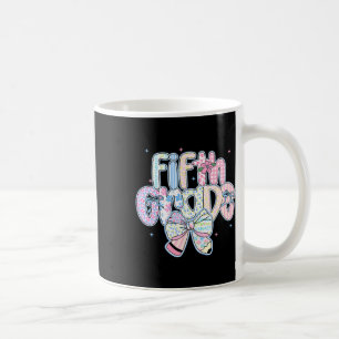 Taza De Café Preppy Floral de Regreso a Clases para Chicas de 5
