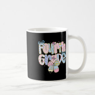 Taza De Café Preppy Floral de Regreso a Clases para Niña de 4to