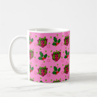 Taza De Café Presenta y Holly_pink