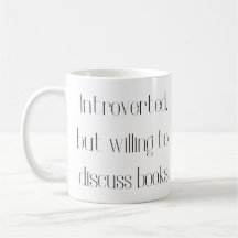 Presentado, pero dispuesto a discutir libros mug